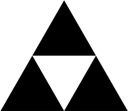 Blank Triforce - Zelda Triforce (480x480)