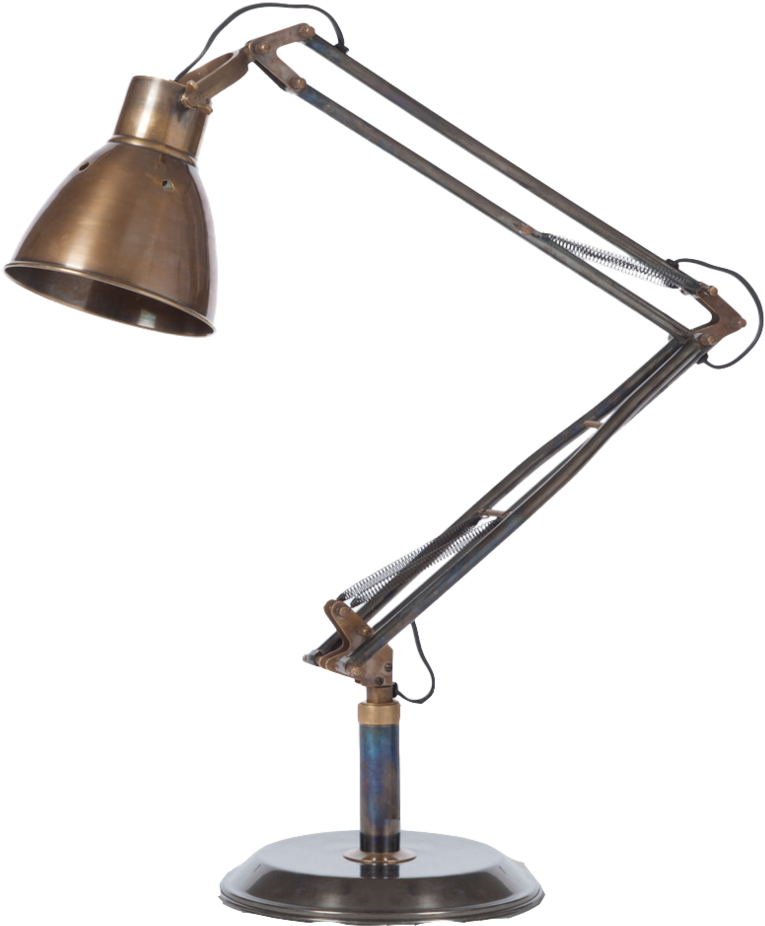 Antique Bronze Desk Lamp - Desk Lamp Antique Png (811x1000)
