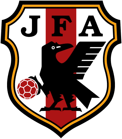 First To Qualify - Japan National Football Team Logo (397x451)