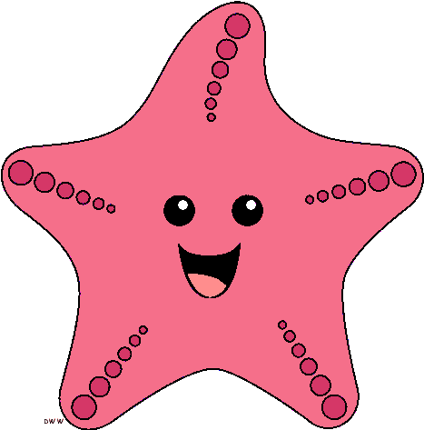 Free Clipart Nemo Images Gallery - Starfish Clip Art (471x487)