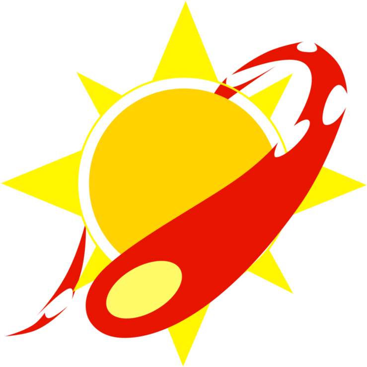 Sunslammer's Cutie Mark By Fuyusfox - Sunset Shimmer (894x894)