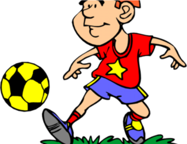 Football Clipart Clipart Player - Play Soccer Clipart (640x480)