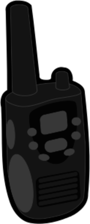 Walkie - Walkie Talkieclipart (300x744)