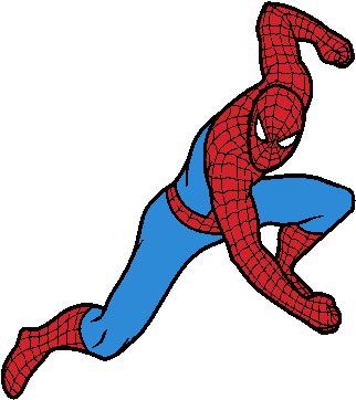 Spider - Clip Art Spiderman (407x411)