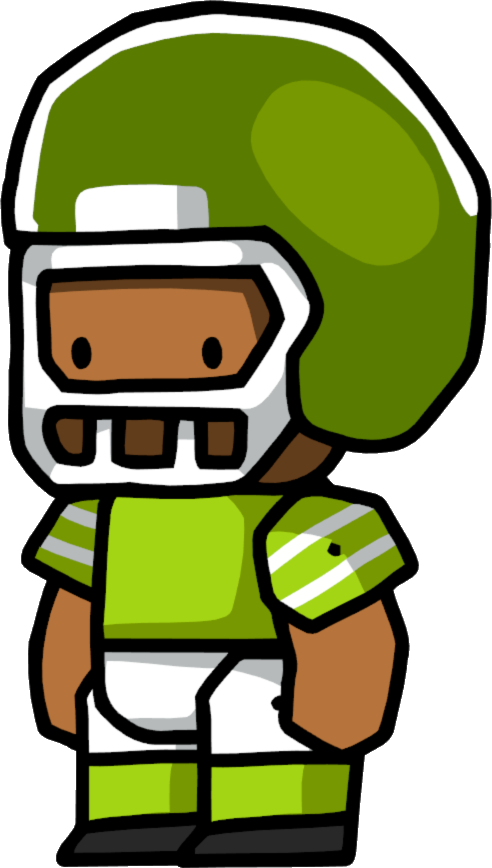 Football Player - Cartoon Football Player Png (492x868)
