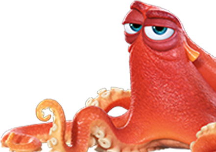 Finding Dory - Finding Dory Hank Transparent (555x375)