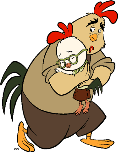 Pin Chicken Little Clipart - Chicken Little Buck Cluck (2263x2912)