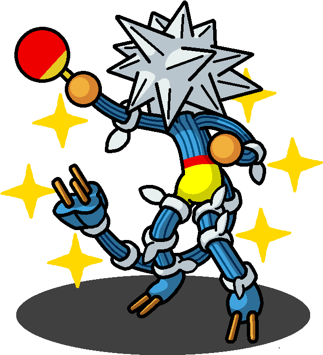 Shiny Xurkitree Paddler By Shawarmachine - Paddler Rhythm Heaven (750x750)