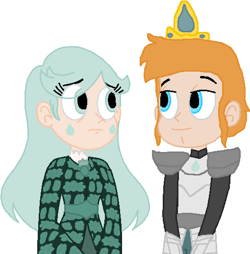 Arthur And Heaven By Twistednights - Star Vs The Forces Of Evil Heaven (520x518)