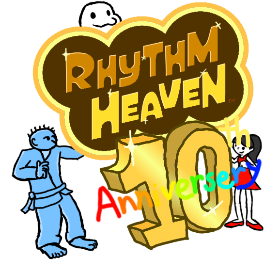 Rhythm Heaven's 10th Anniversery By Kirbyfan173 - Nintendo Ds - Rhythm Heaven (800x600)
