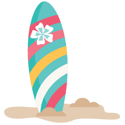 Surfboard Beach Surf Board Clipart - Surf Board Clip Art (432x432)
