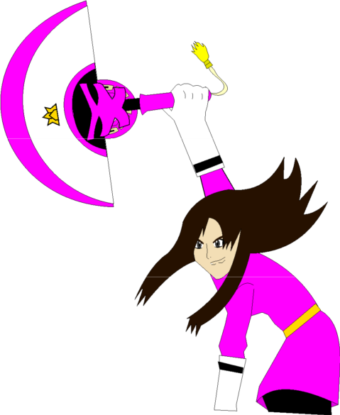 Shinken Pink Heaven Fan By Dunncan23 - شعار مدرسة موزة بنت محمد (479x585)