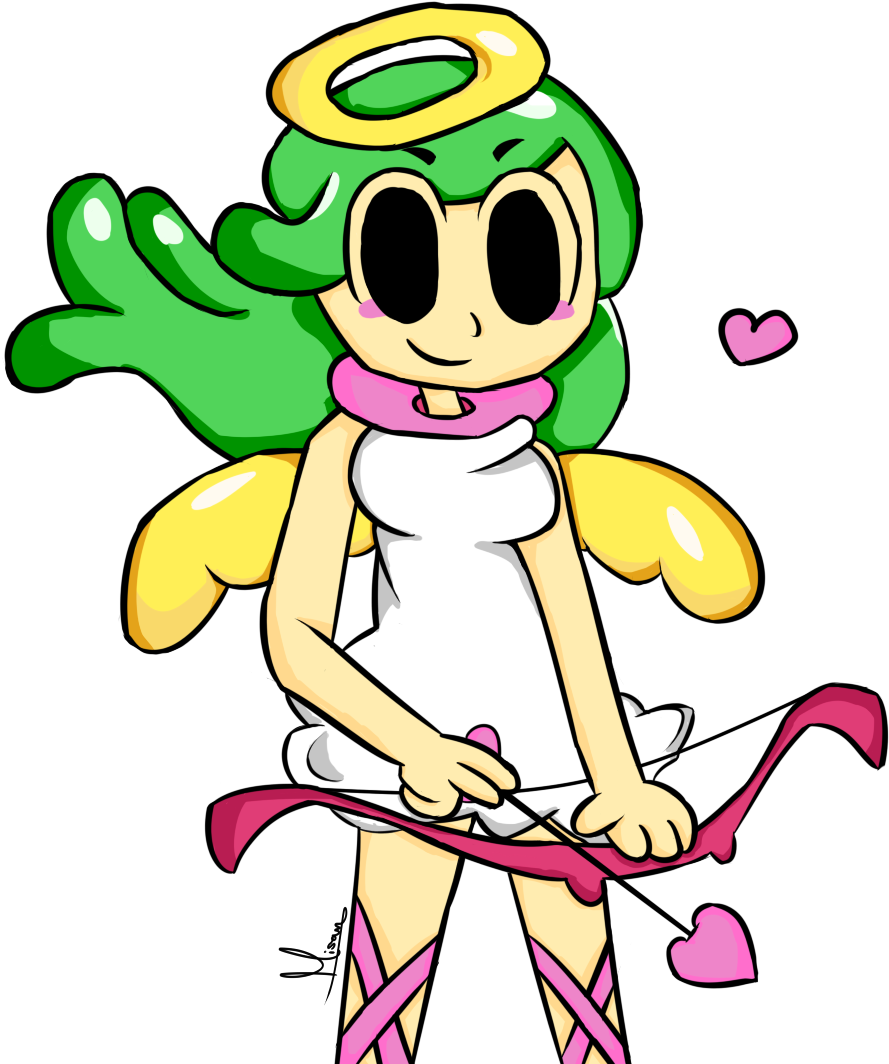 Rhythm Heaven Feverlady Cupid - Rhythm Heaven Feverlady Cupid (900x1100)