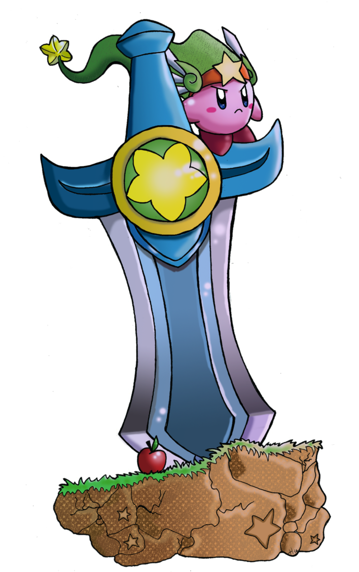 Kirby Ultra Sword By Iduchan - Ultra Sword Kirby Art (708x1128)