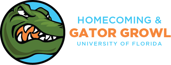 Homecoming & Gator Growl At The University Of Florida - University Of Florida Homecoming 2017 (592x227)