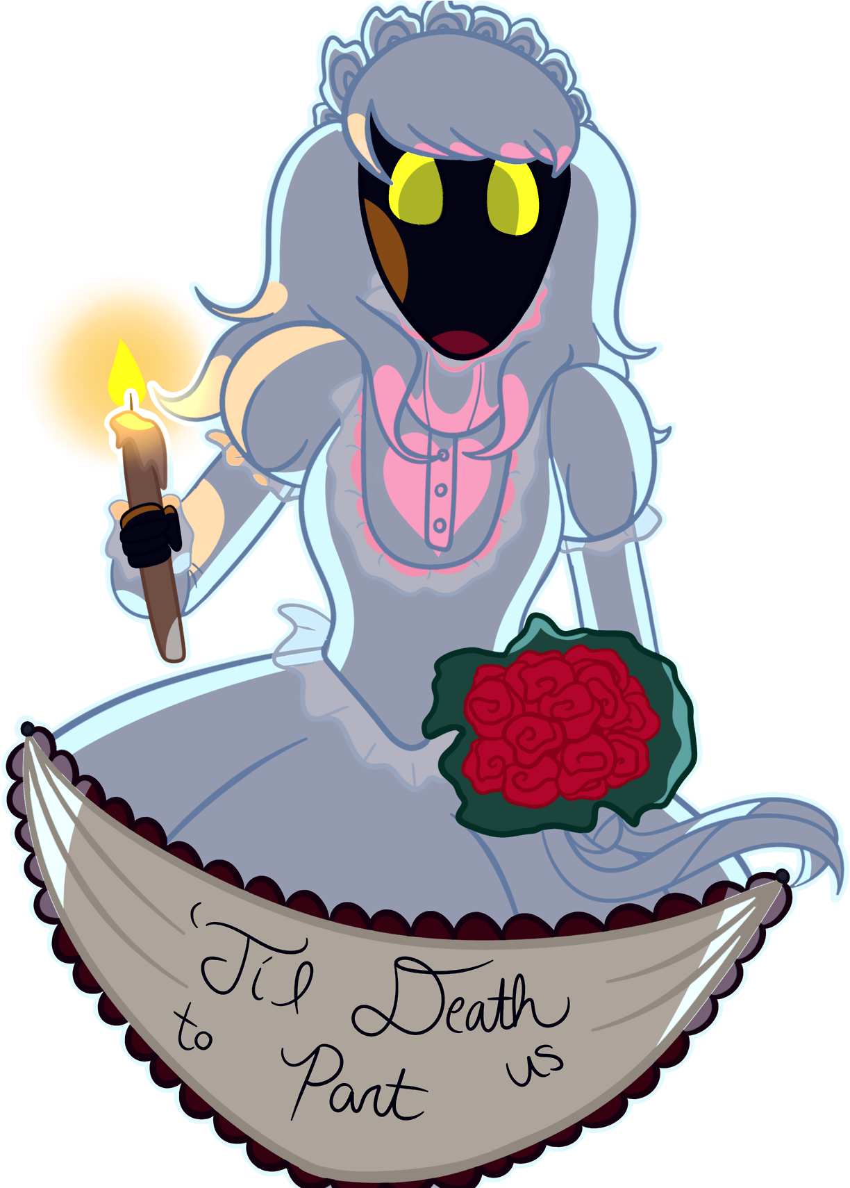 “~here Comes The Bride~ ” - Illustration (1280x1709)