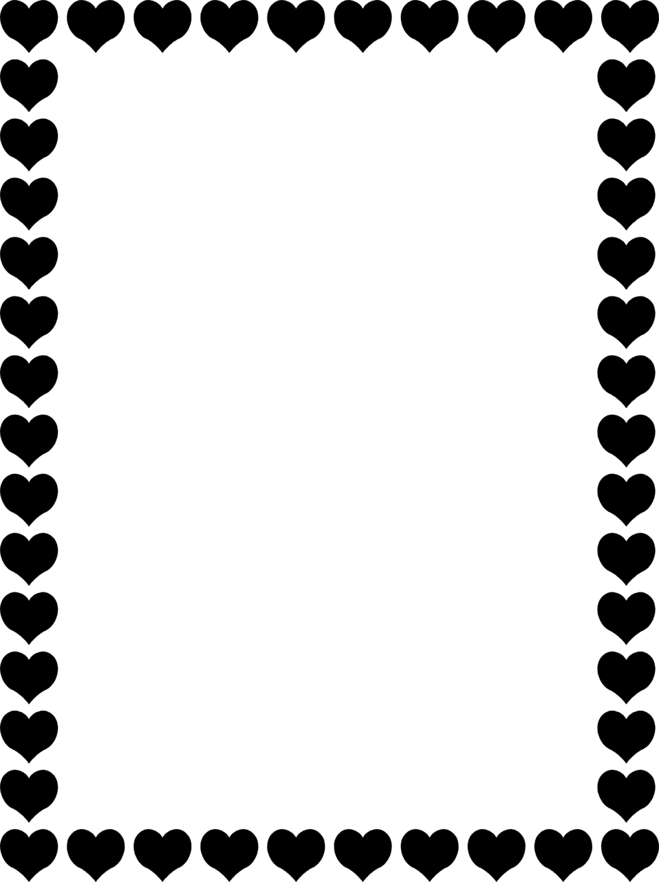 Art Nouveau Border By Justencase On Deviantart - Art Nouveau Border Png (958x1282)