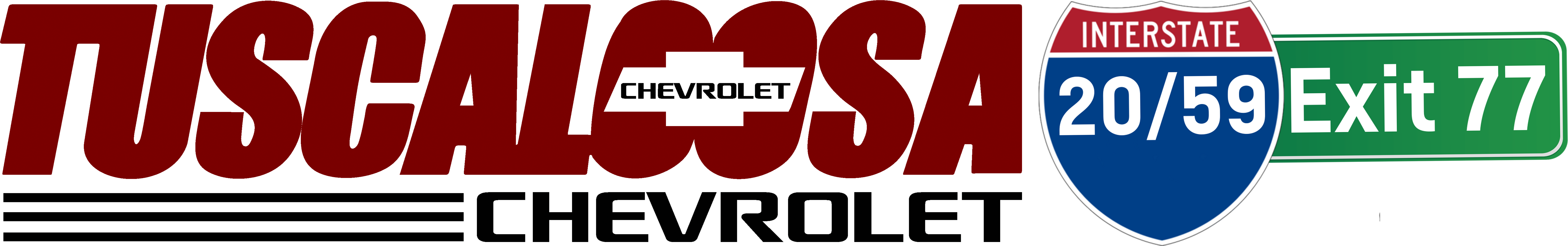 Tuscaloosa Chevrolet - I95 Square Sticker 3" X 3" (9075x1425)