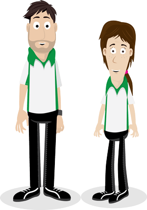 Two Therapists Stood Side By Side Smiling - Occupational Therapy (300x427)