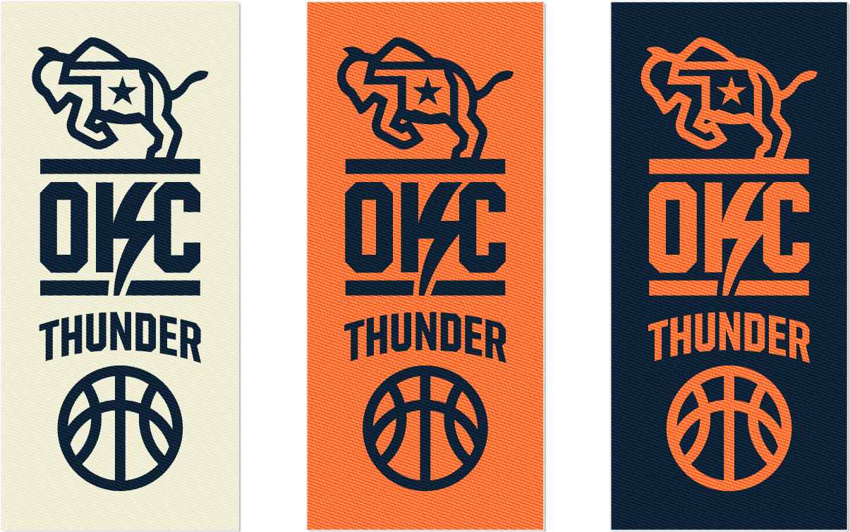 Oklahoma City Thunder Re-brand - Oklahoma City Thunder (1400x925)
