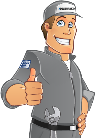 Burke Plumbing & Heating - Cartoon (500x500)