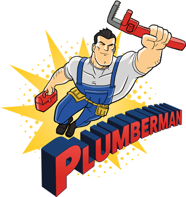 Plumberman-logo - Plumbing (382x401)