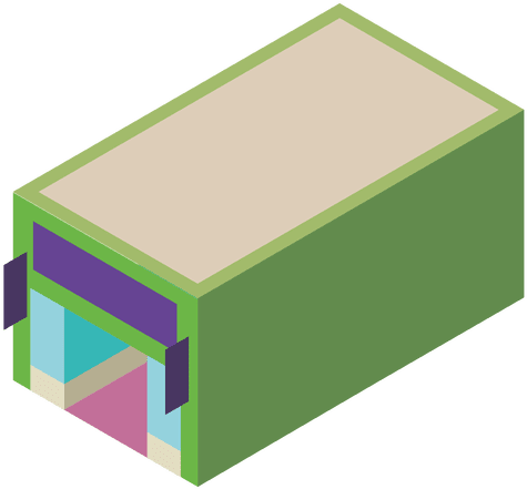 Store Building Isometric Icon Transparent Png - Cone Isometrica Png (512x512)
