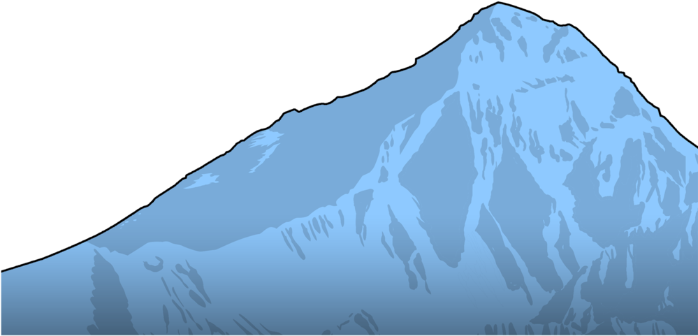 Volcano Climbing Cliparts - Everest Png (1024x632)