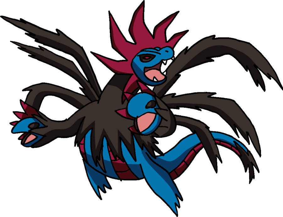 Hydreigon By Tails19950 - Hydreigon Png (900x692)