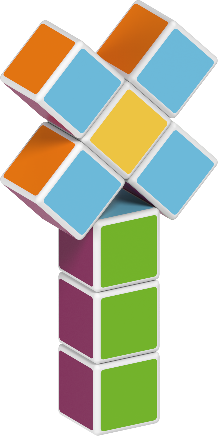 Geomag Magicube Free Building Goof Toy Guide Km - Geomag (837x1671)