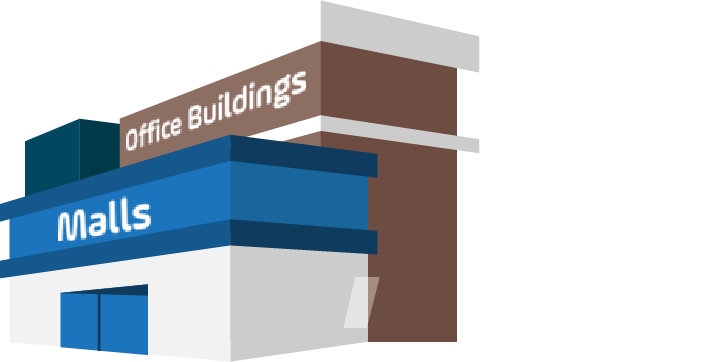 Services For Malls And Office Buildings In Egypt - Shopping Mall (717x362)