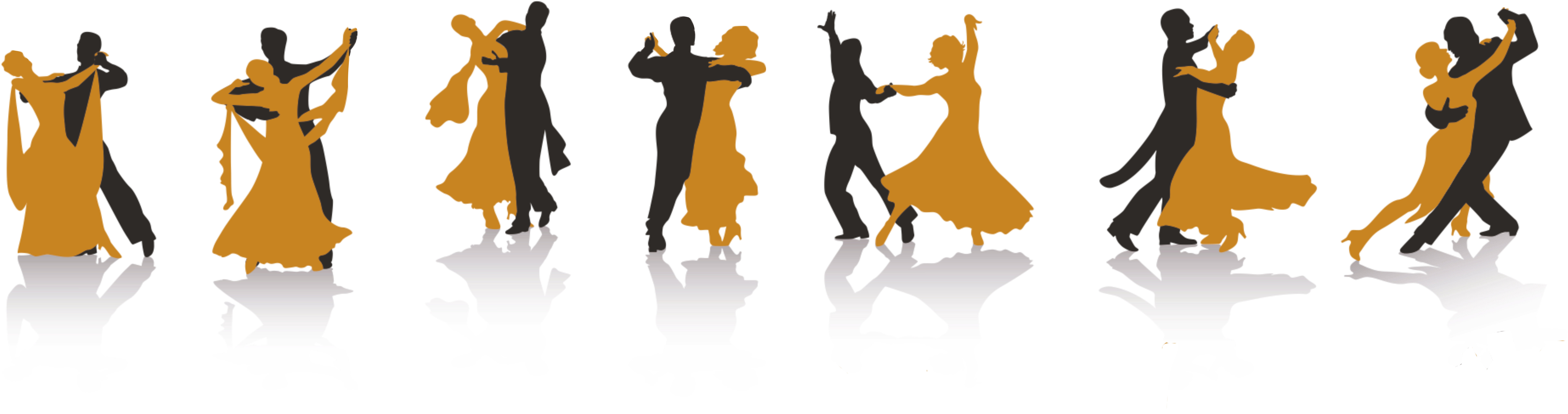 Das Team Der Adtv Tanzschule Staudt - Ballroom Dancer Cartoon (7781x2210)
