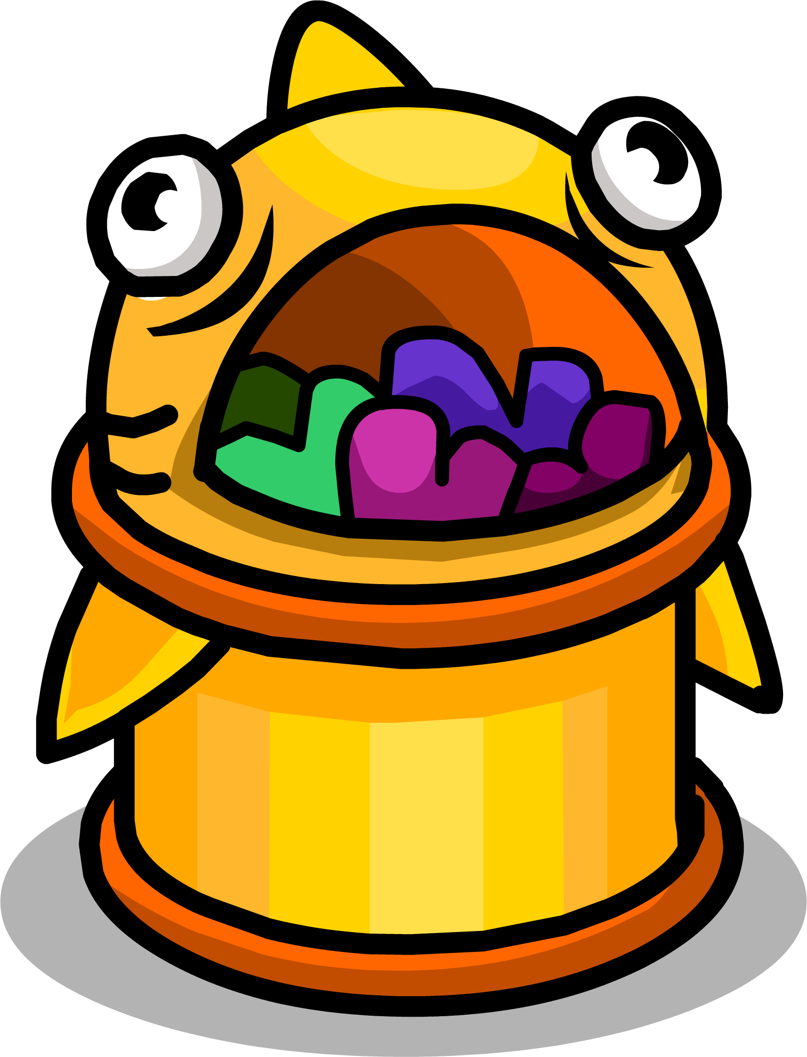 Feed Fluffy Trashcan Sprite 002 - Feed Fluffy Trashcan Sprite 002 (1581x2072)