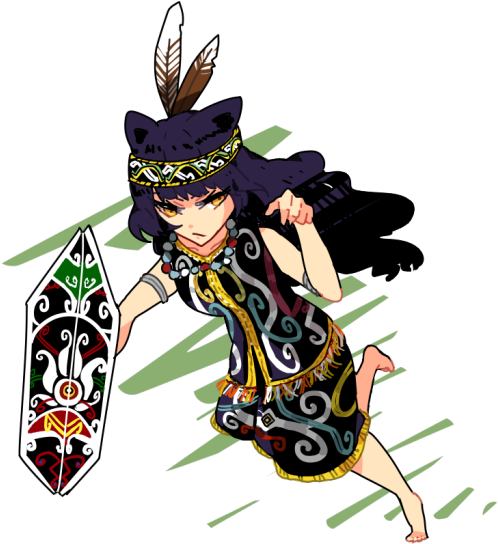 Indonesia's Independence Day - Cartoon (540x556)