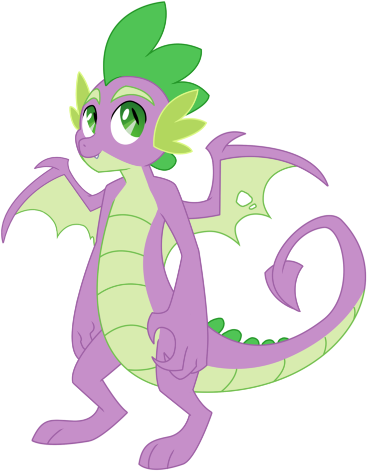Teenage Spike By Lopoddity - Mlp Spike (796x1003)