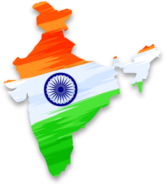 Flag Of India Indian Independence Movement Indian Independence - Lok Sabha Election 2019 (576x644)