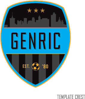 Soccer Crest Template - Soccer Logo Design Template (378x378)