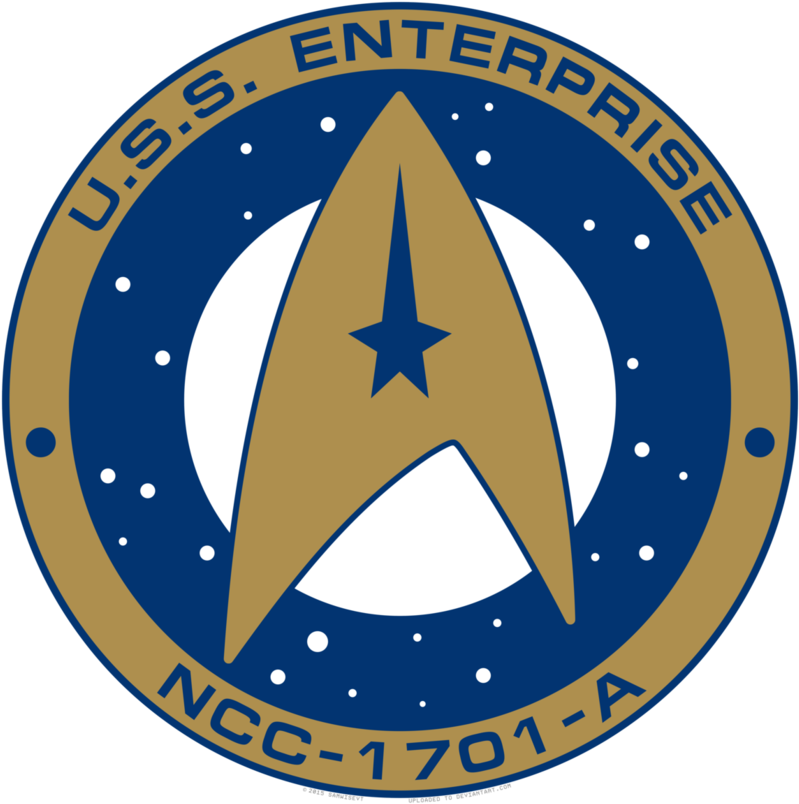 Uss Enterprise Ncc 1701 A Emblem By Samwisevt - Uss Enterprise (ncc-1701) (894x894)