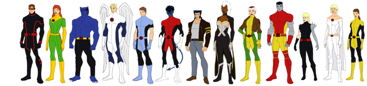 X-men Season 4 By Jsenior - Crew (1443x553)