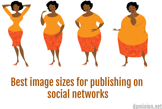 Best Sizes For Publishing On Social Channels - Stock Illustration (611x398)