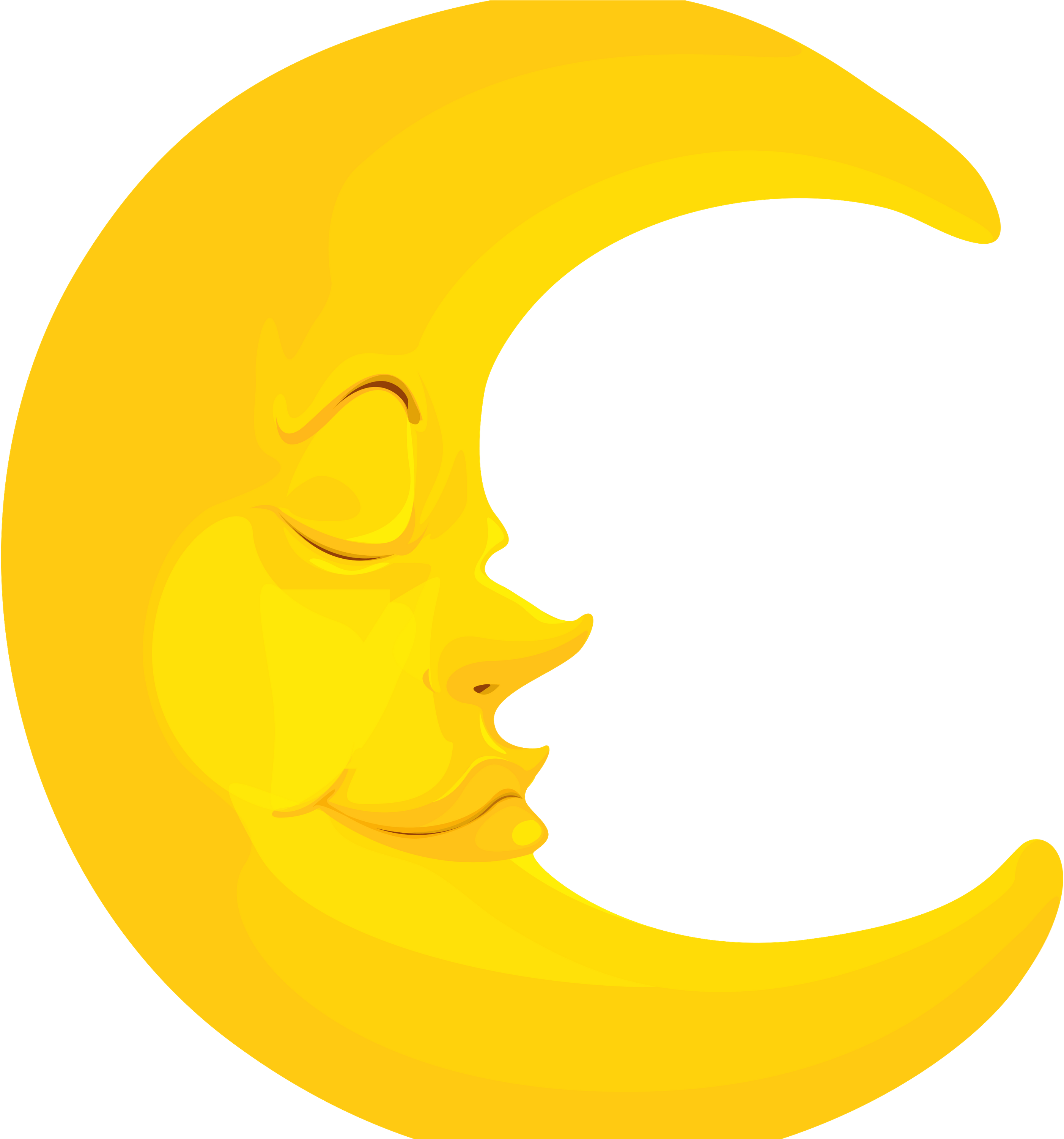 Remarkable Design Clipart Moon Crescent Transparent - Remarkable Design Clipart Moon Crescent Transparent (3000x3000)