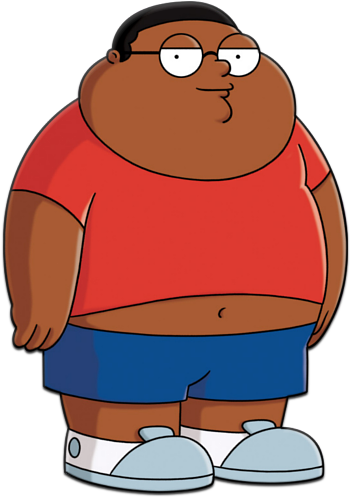 The Cleveland Show - Fat Black Cartoon Characters - (512x512) Png Clipart  Download