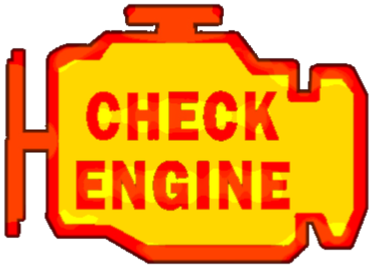 How To Turn Off My Check Engine Light, Checking My - Sign (404x351)