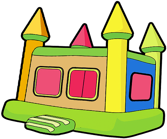 Pin Moonbounce Clipart - Pin Moonbounce Clipart (595x480)