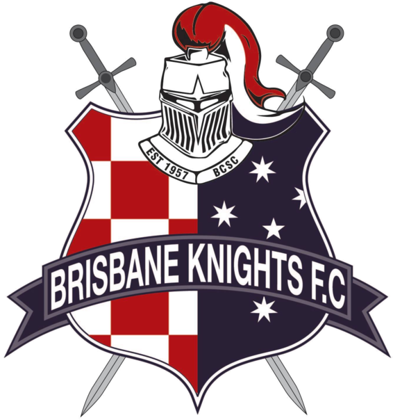 Brisbane Knights - Logo - Brisbane Knights Fc (594x640)
