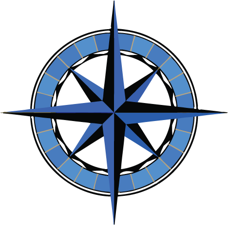 Compass Png - Compass Rose Png Transparent Background (486x478)