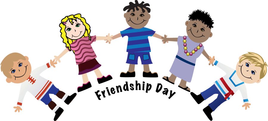 Friendship Clip Art Free - International Day Of Friendship 2018 (900x406)