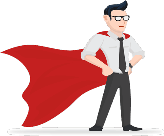 Feelb - Guy With A Cape (527x438)