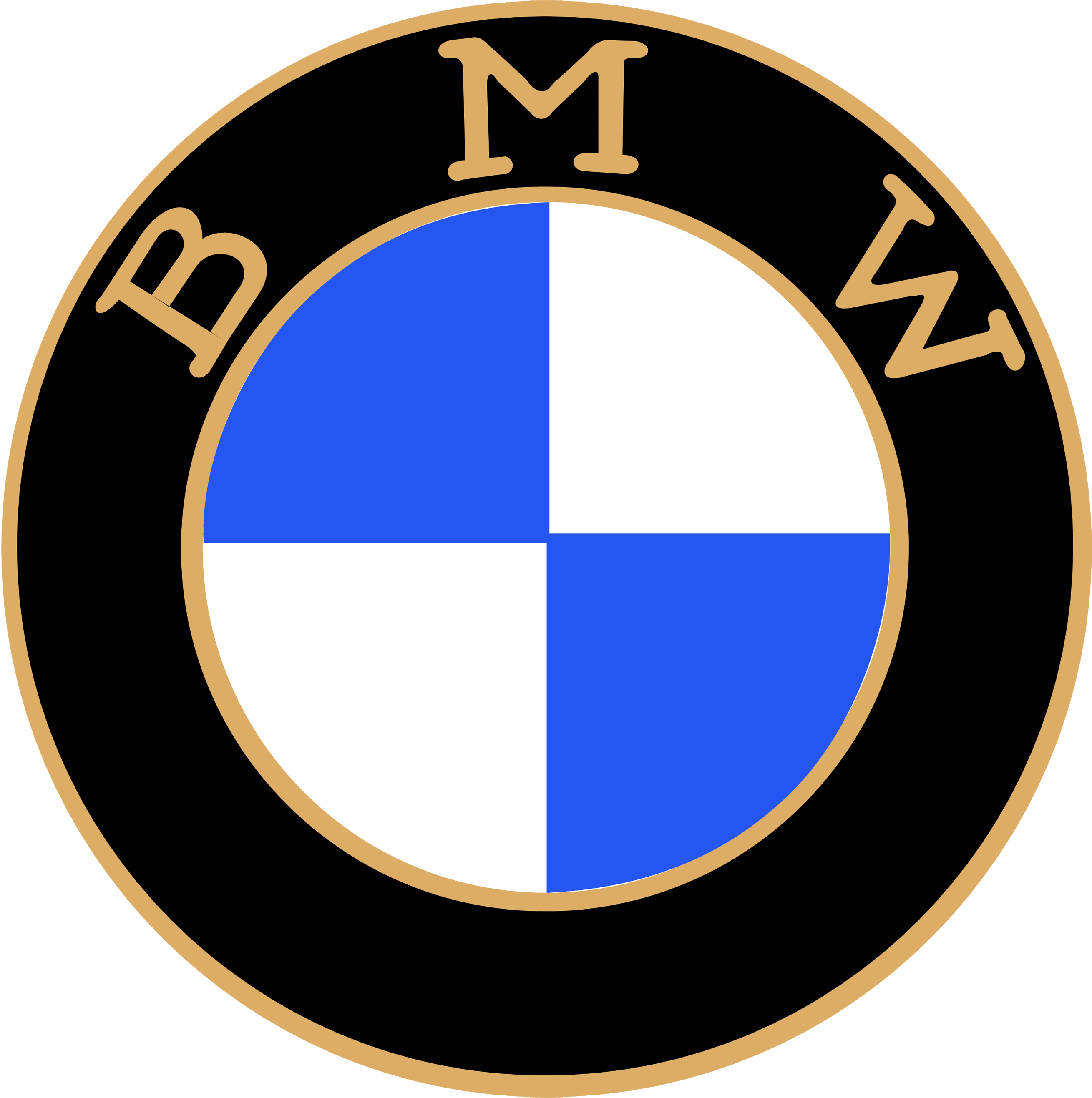 History, Meaning - Bmw Logo 1916 (2700x2715)