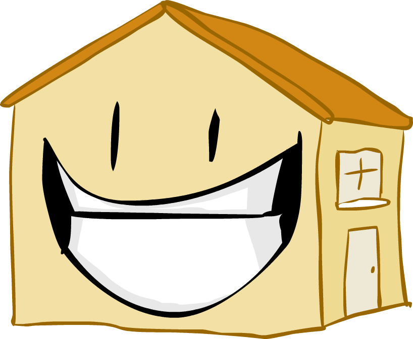 Giant House - Bfdi House (818x673)